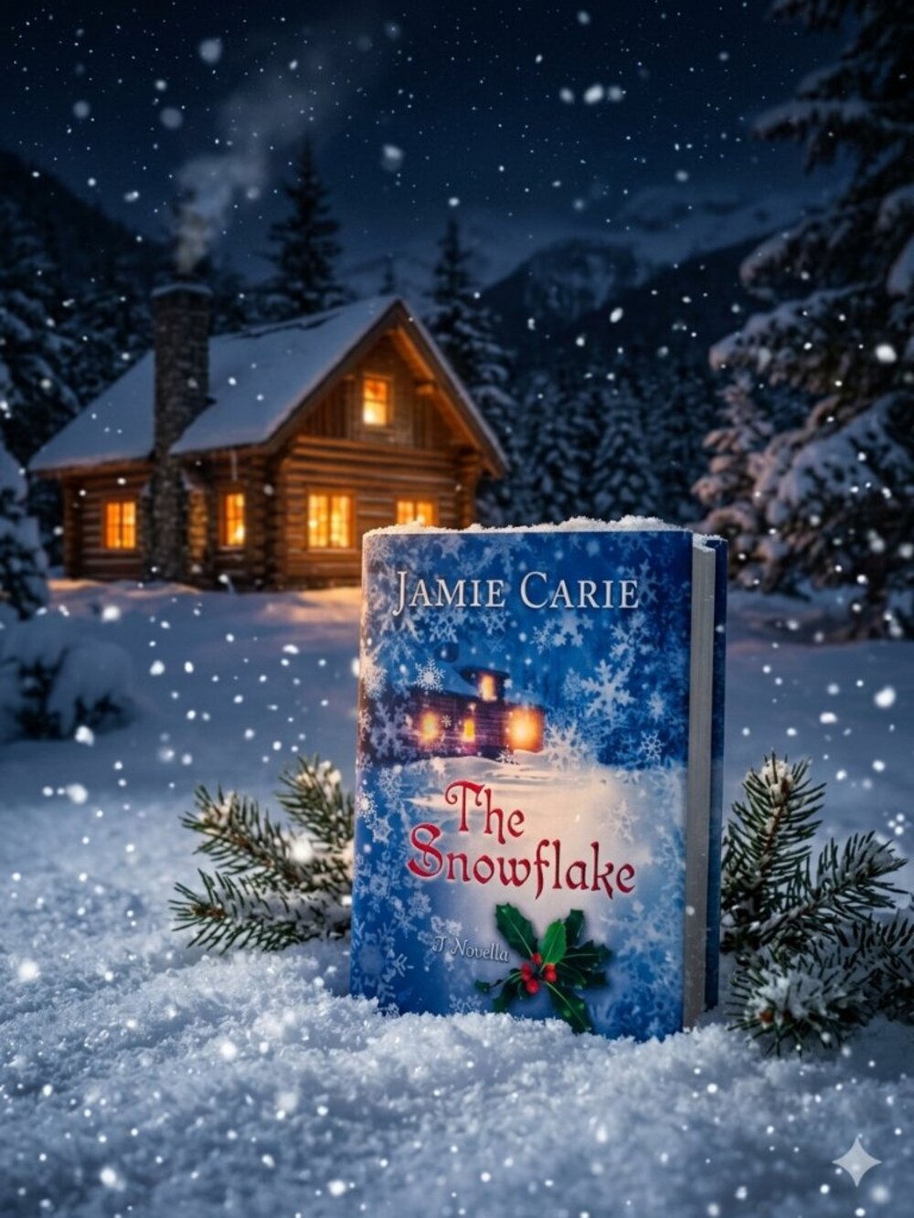 ❄️The Snowflake: A Novella by Jamie Carie (Hardcover, 2010) Fiction Romance Book